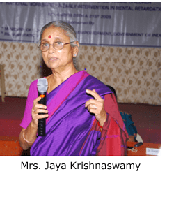 Mrs. Jaya Krishnaswamy